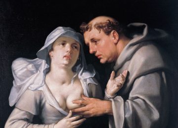 Cornelis Cornelisz van Haarlem, Un moine et une béguine, 1591