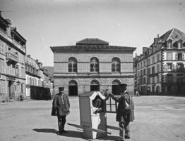 Façade du bâtiment des vapeurs (vers 1890) AD63, Photothèque, 651 Fi 64